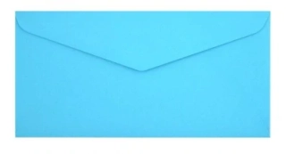 OBÁLKA DL 110x220mm MODRÁ TYRKYSOVÁ