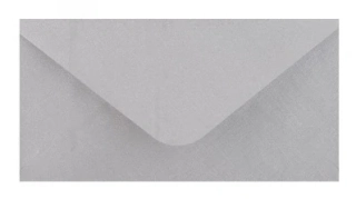 OBÁLKA DL 110x220mm METALICKÁ S RAŽBOU STŘÍBRNÁ
