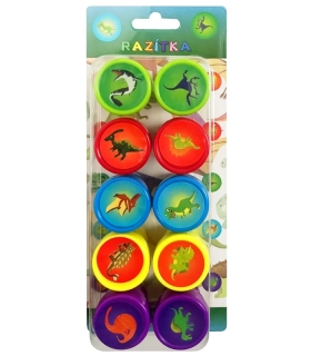 SADA RAZÍTEK 10 ks DINO