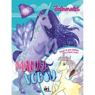 MALUJ VODOU A4 JEDNOROŽCI