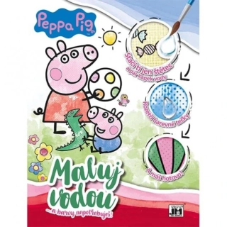 MALUJ VODOU A4 PRASÁTKO PEPPA PIG