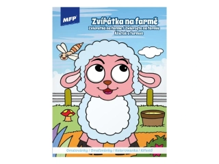 OMALOVÁNKY MFP ZVÍŘÁTKA NA FARMĚ 210x276mm/16