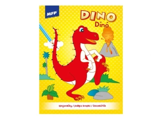 OMALOVÁNKY SPOJOVAČKY DINO 210x275mm/32s