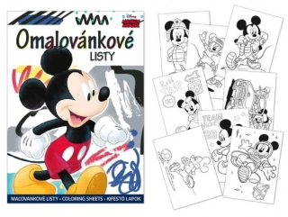 OMALOVÁNKY MFP A4 DISNEY MICKEY
