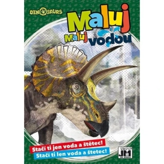 MALUJ VODOU A5 DINOSAUŘI