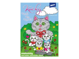OMALOVÁNKY A5 MFP KOČKY