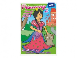 OMALOVÁNKY A5 MFP PRINCEZNY 2