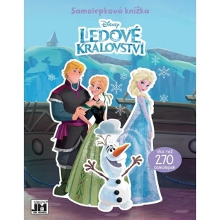 SAMOLEPKOVÁ KNÍŽKA LEDOVÉ KRÁLOVSTVÍ