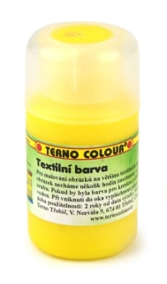 BARVA NA TEXTIL TERNO 20 g SVĚTLE ŽLUTÁ