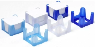 BLOK KOSTKA V BOXU ČIRÝ TRANSPARENTNÍ
