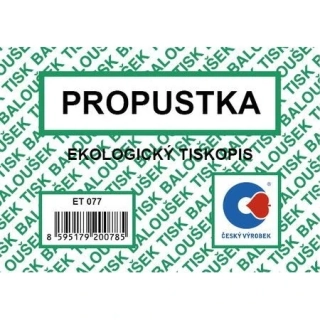PROPUSTKA A7 