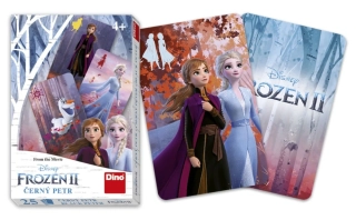 HRACÍ KARTY ČERNÝ PETR FROZEN II