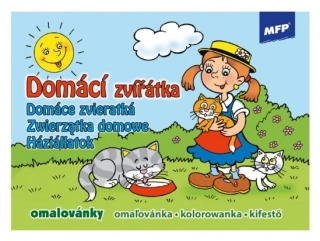 OMALOVÁNKY A5 MFP DOMÁCÍ ZVÍŘÁTKA 2