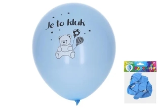 NAFUKOVACÍ BALÓNKY S POTISKEM JE TO KLUK 5KS