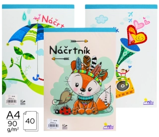 NÁČRTNÍK A4 40l N44