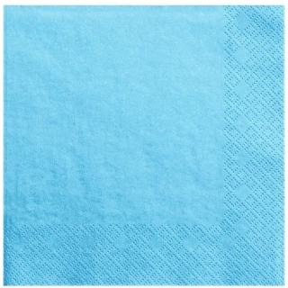 UBROUSKY MAKI 33X33 20 ks SVĚTLE MODRÉ