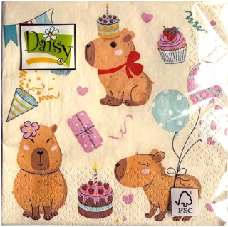 UBROUSKY CAPYBARA 33X33 20 ks