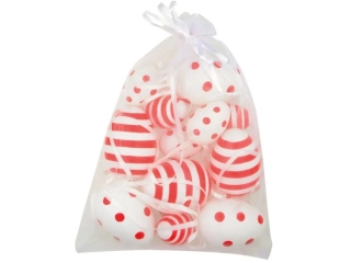 PLASTOVÁ VAJÍČKA V SÁČKU 4 cm 12 KS MIX