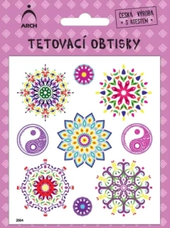OBTISKY TETOVACÍ MANDALY 02
