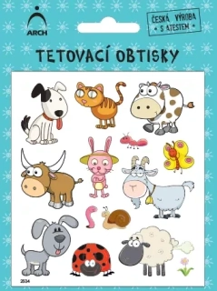 OBTISKY TETOVACÍ ZVÍŘÁTKA 04