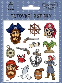OBTISKY TETOVACÍ PIRÁTI 01