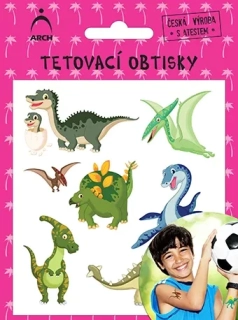 OBTISKY TETOVACÍ DINOSAUŘI 02