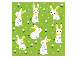 VELIKONOČNÍ UBROUSKY 20 ks 33x33 cm TL703406