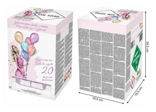 HELIUM NA 20 ks BALÓNKŮ
