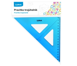 TROJÚHELNÍK S RYSKOU MODRÝ LUMA