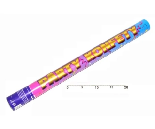 KONFETY VYSTŘELOVACÍ FOLIOVÉ 60CM