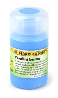 BARVA NA TEXTIL TERNO 20g NEON MODRÁ
