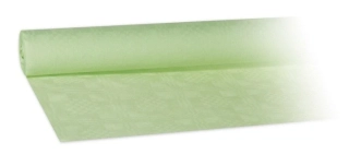 PAPÍROVÝ UBRUS 1,2x8m SVĚTLE ZELENÝ