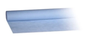 PAPÍROVÝ UBRUS 1,2x8m SVĚTLE MODRÝ
