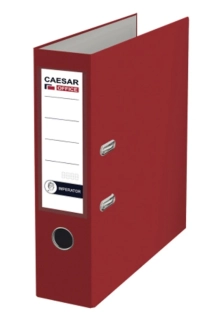 CAESAR POŘADAČ PÁKOVÝ 8 CM BORDÓ
