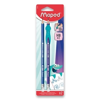 GRAFITOVÁ TUŽKA MAPED KIDY LEARN FINGER GUIDE 2KS TVRDOST Č.2 HB 