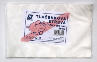 TLAČENKOVÁ STŘEVA 16X50 cm/ 10 ks