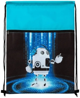 SÁČEK NA PŘEZŮVKY FUNNY ROBOTS