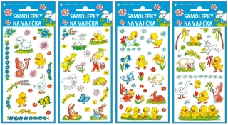 SAMOLEPKY NA VAJÍČKA GELOVÉ 19 x 9 cm