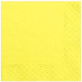 UBROUSKY MAKI 33X33 20 ks ŽLUTÉ