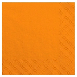 UBROUSKY MAKI 33X33 20 ks ORANŽOVÉ
