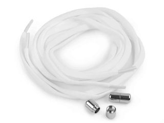 ELASTICKÉ SAMOZAVAZOVACÍ TKANIČKY 100 CM BÍLÉ