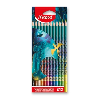 PASTELKY MAPED DRAGON 12 ks