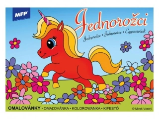 OMALOVÁNKY A5 MFP JEDNOROŽCI