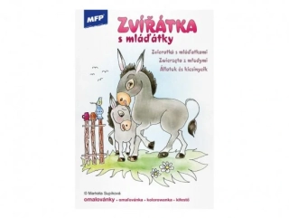 OMALOVÁNKY A5 MFP ZVÍŘÁTKA S MLÁĎÁTKY