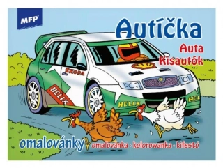 OMALOVÁNKY A5 MFP AUTÍČKA