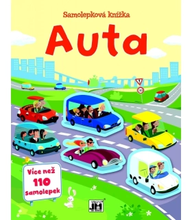 SAMOLEPKOVÁ KNÍŽKA AUTA