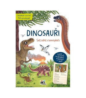 SAMOLEPKOVÁ KNÍŽKA DINOSAUŘI