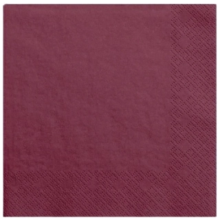 UBROUSKY MAKI 33X33 20 ks VÍNOVÉ