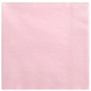 UBROUSKY MAKI 33X33 20 ks RŮŽOVÉ