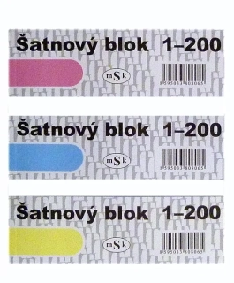 BLOK ŠATNOVÝ 200/806 MIX BAREV